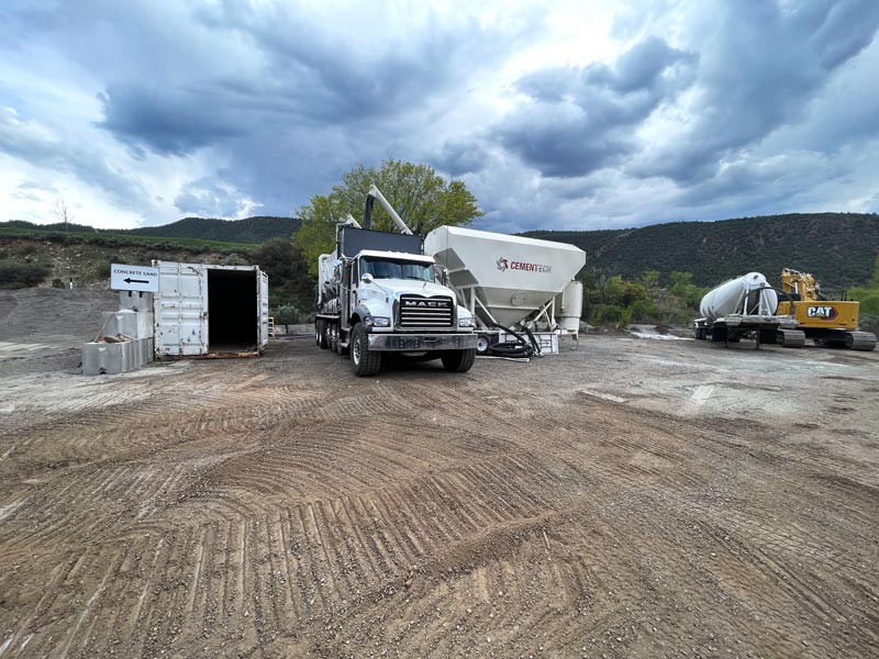 Lower Yard-Staging Area for Aggregates